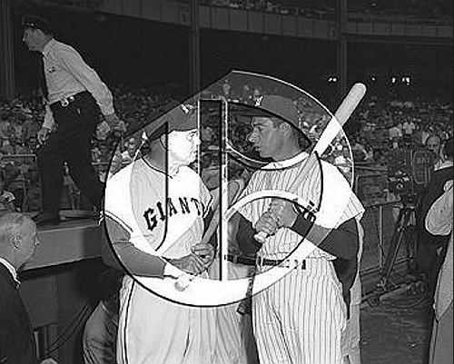 Bill Terry and Joe DiMaggio55N0187